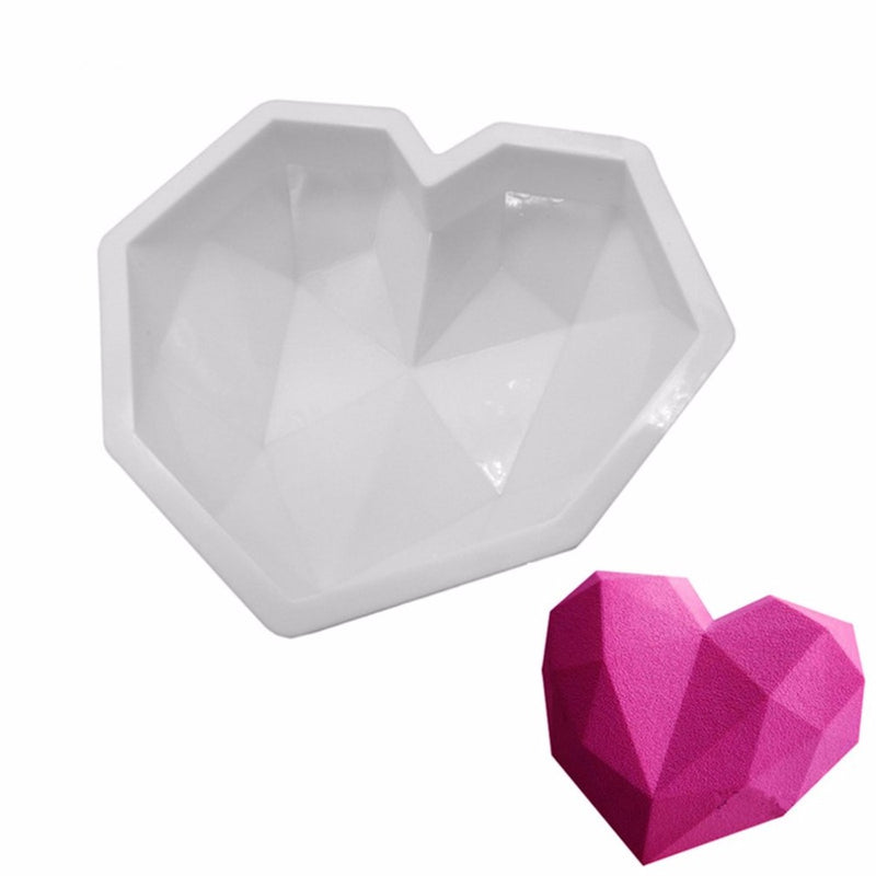 Diamond Heart Cake Mold
