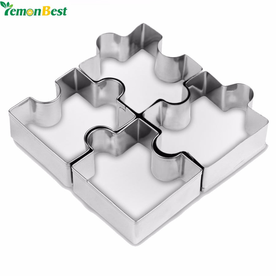 4Pcs Set Stainless Steel Cookies Moulds